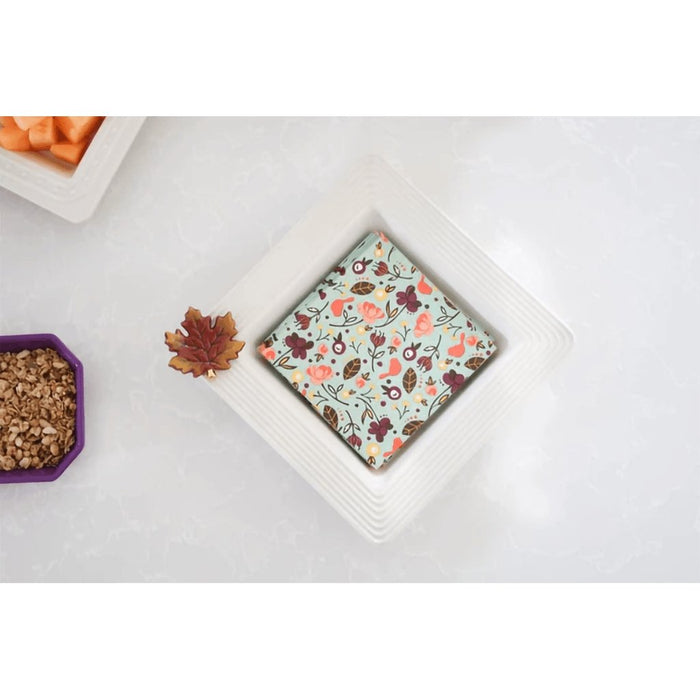 "Nora Fleming : Pinstripes Napkin and Candy Holder (4) -"