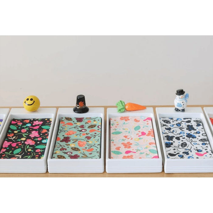 "Nora Fleming : Pinstripes Melamine Guest Towel Holder at Annie's Hallmark"