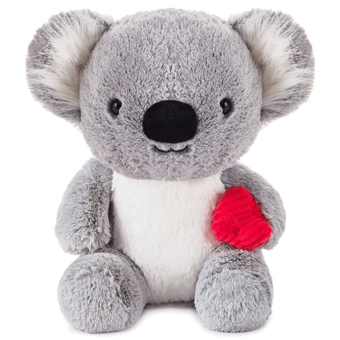 "Hallmark : Be There When You Can’t Recordable Koala Stuffed Animal With Heart, 11” -"