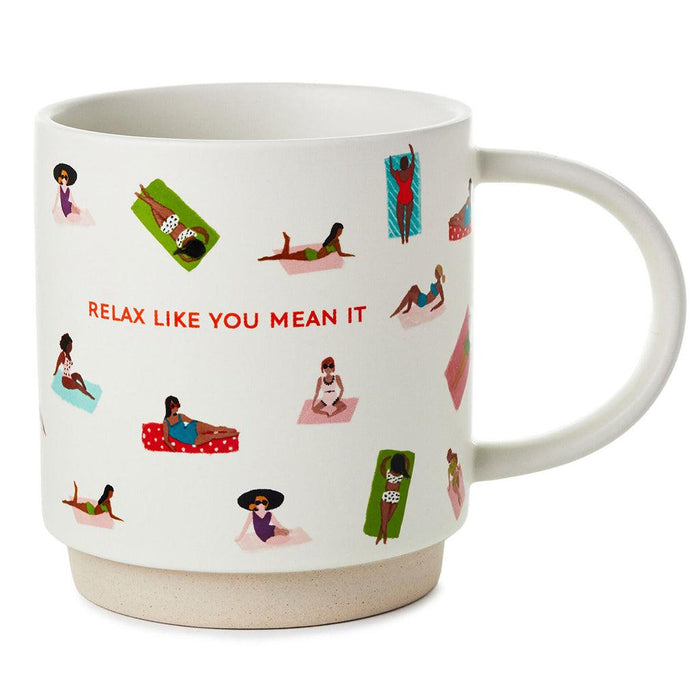 "Hallmark : Relax Like You Mean It Mug, 16 oz. -"