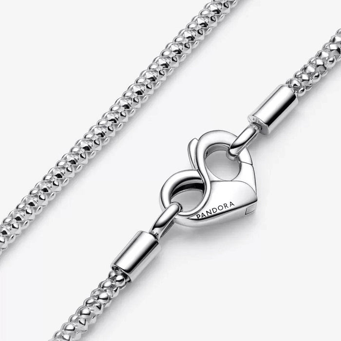 PANDORA : Pandora Moments Studded Chain Necklace (17.7