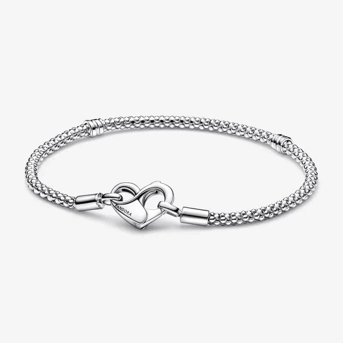 "PANDORA : Pandora Moments Studded Chain Bracelet -"