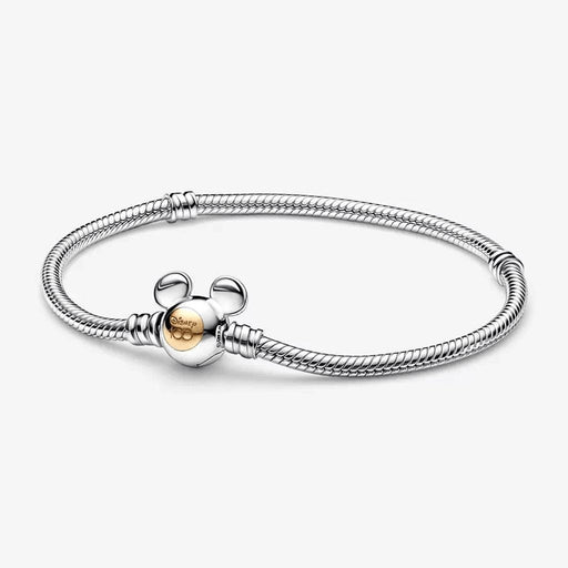 "PANDORA : Disney 100th Anniversary Moments Snake Chain Bracelet -"
