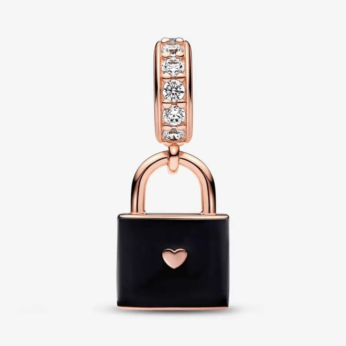"PANDORA : Love Padlock Dangle Charm -"