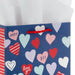 "Hallmark : 6.5\" Colorful Hearts Small Valentine's Day Gift Bag With Tissue Paper -"