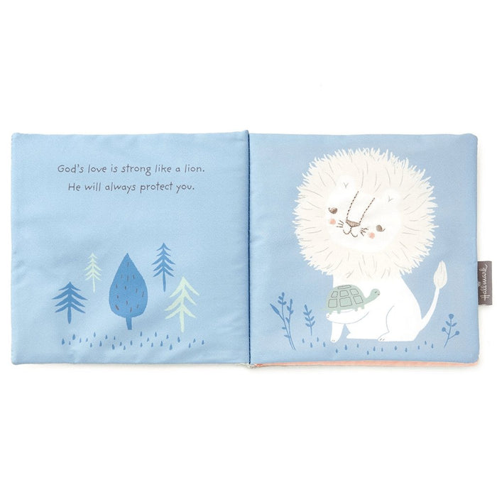 "Hallmark : The Lion and The Lamb: A Touch & Feel Book About God's Love Cloth Book -"