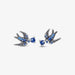 "PANDORA : Sparkling Swallow Stud Earrings -"