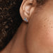 "PANDORA : Sparkling Swallow Stud Earrings -"
