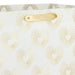 "Hallmark : 15\" Gold Hearts on White Extra-Deep Gift Bag -"