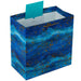 "Hallmark : 15\" Gold Splatter on Navy Blue Extra-Deep Gift Bag -"