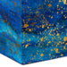 "Hallmark : 15\" Gold Splatter on Navy Blue Extra-Deep Gift Bag -"