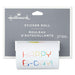 "Hallmark : Happy Day Stickers on Roll, Pack of 27 -"