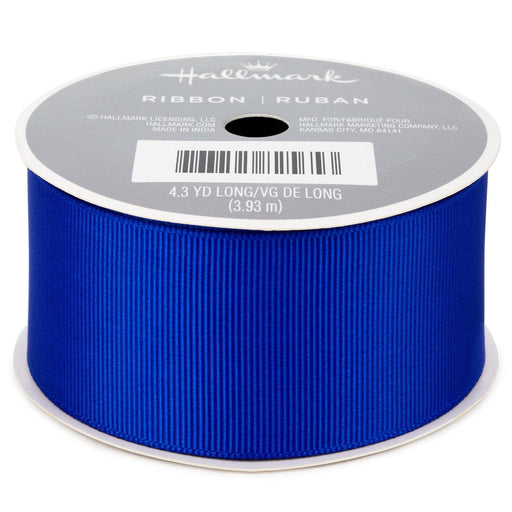"Hallmark : 1.5\" Royal Blue Grosgrain Ribbon, 12.9' -"