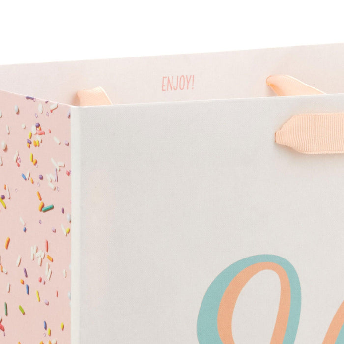 "Hallmark : 13\" Pastel HBD Large Gift Bag -"