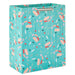 "Hallmark : 13\" Colorful Terrazzo on Mint Large Gift Bag -"