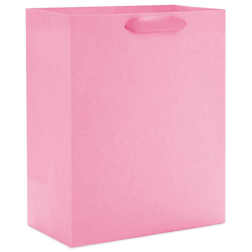 "Hallmark : 9.6\" Pink Medium Gift Bag -"