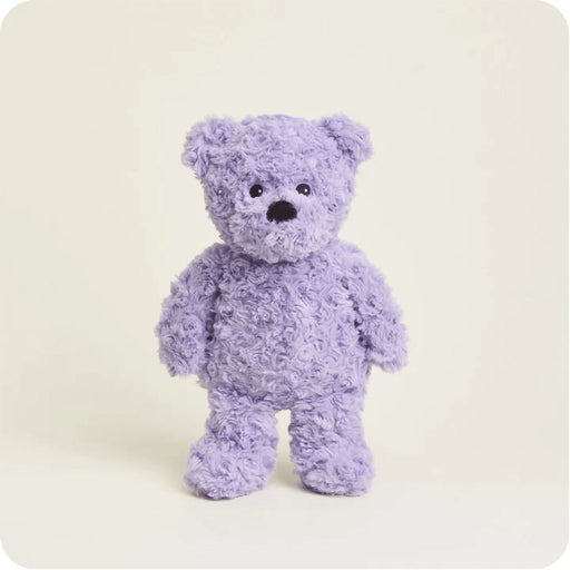 "Warmies : Purple Curly Bear Warmies -"