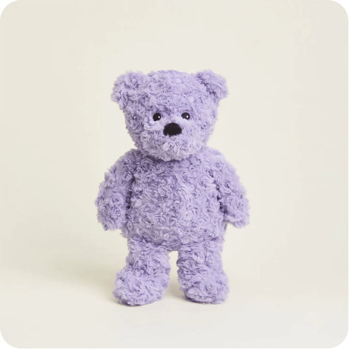 "Warmies : Purple Curly Bear Warmies -"