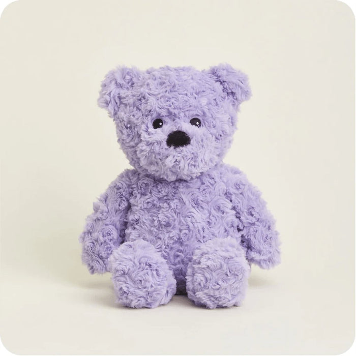 "Warmies : Purple Curly Bear Warmies -"