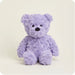 "Warmies : Purple Curly Bear Warmies -"