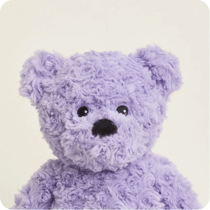 "Warmies : Purple Curly Bear Warmies -"