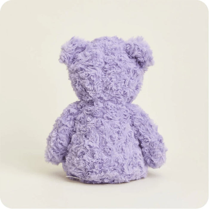 "Warmies : Purple Curly Bear Warmies -"