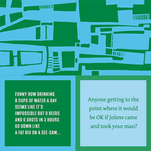 "Drinks On Me : Eight Cups of Water Napkins -"