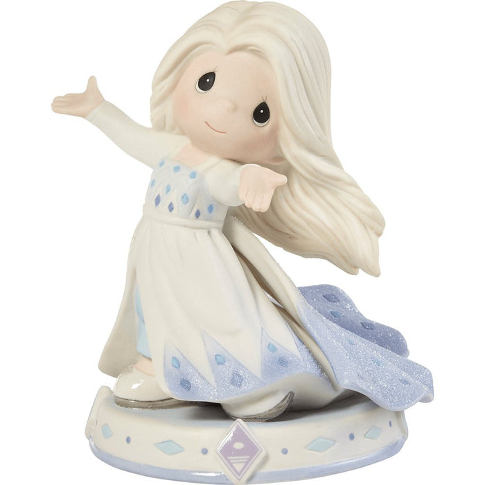 "Precious Moments : Disney Frozen 2 Find Your Spirit Within Elsa Figurine -"