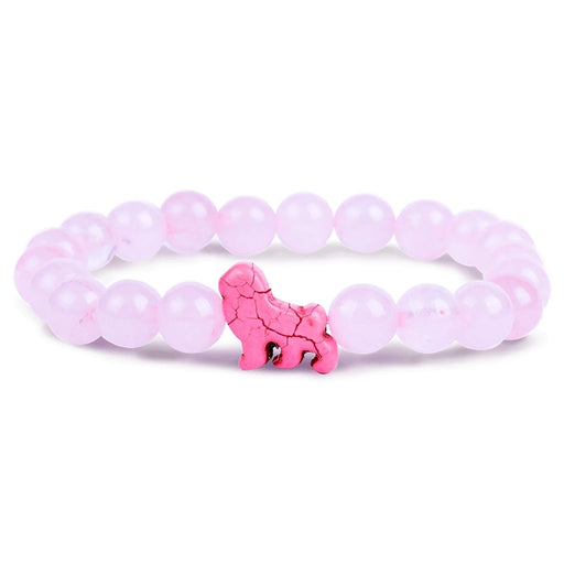 "Fahlo : The Excursion Bracelet in Kenya Orchid Pink -"