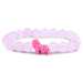 "Fahlo : The Excursion Bracelet in Kenya Orchid Pink -"