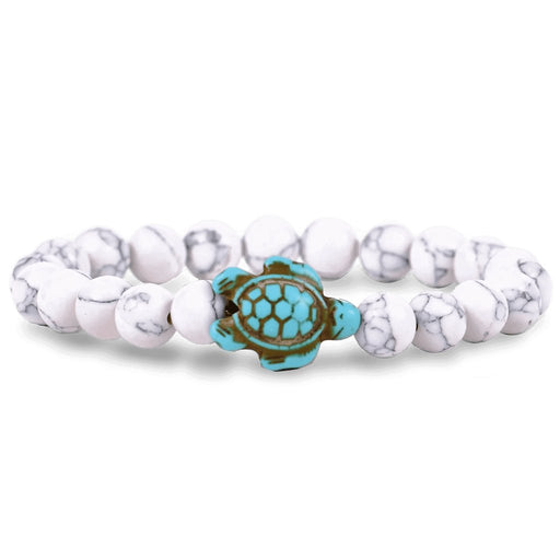 "Fahlo : The Journey Bracelet in White Howlite - STC Edition -"
