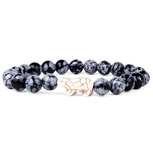 "Fahlo : The Venture Bracelet in Papillae Stone -"