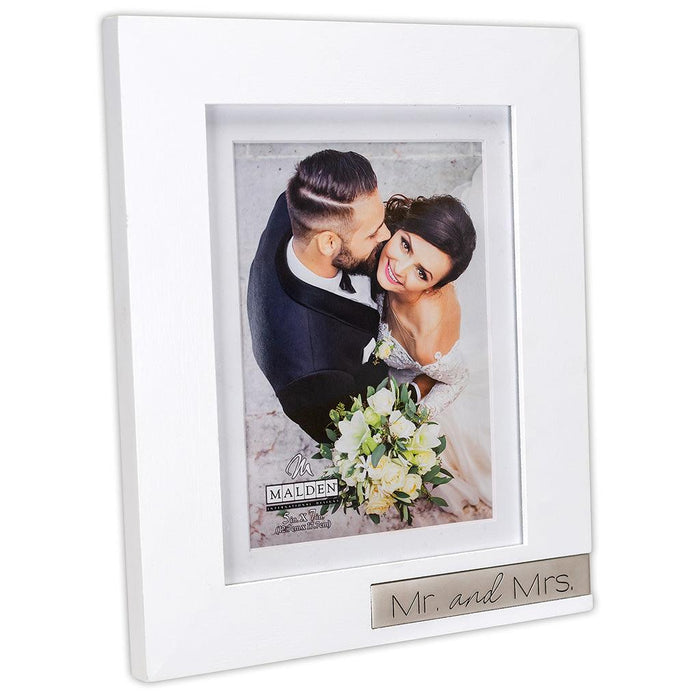 "Malden : 5X7/6X8 Mr. & Mrs. Frame  at Annie's Hallmark"