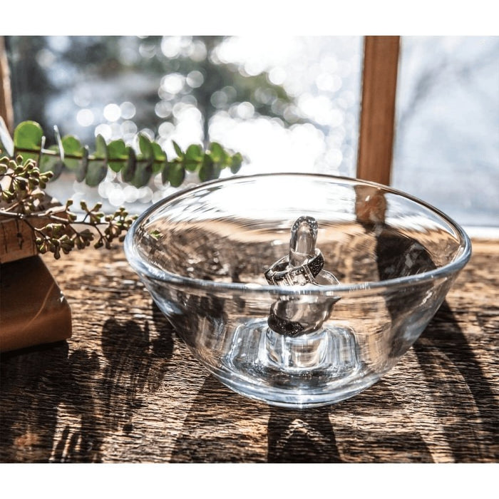 "Simon Pearce : Champlain Ring Holder -"