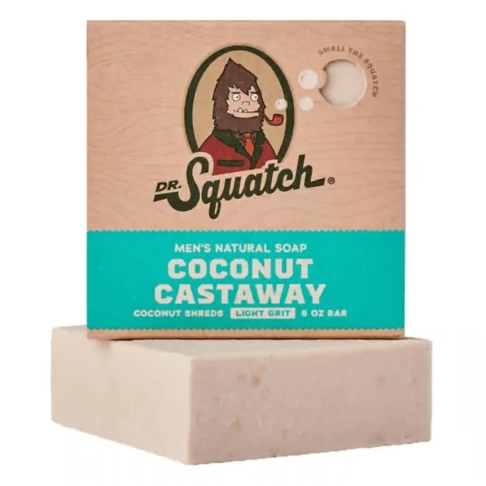 "Dr. Squatch : Coconut Castaway in Bar Soap -"