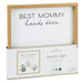 "Hallmark : Best Mommy Hands Down Wood Sign Handprint Kit -"