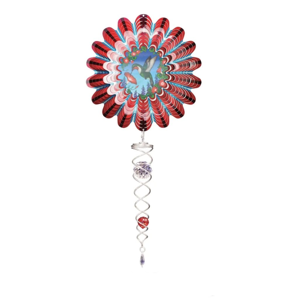 Spinfinity : Wind Spinner Animated Red Hummingbird - Mini Set