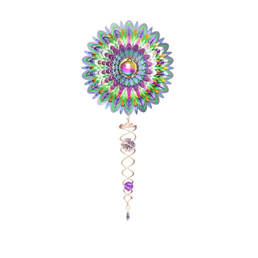 "Spinfinity : Gazing Mandala - Mini Set -Mini wind Spinner- Spinfinity Designs Spinfinity wind spinners \nSpinners- Wind Spinners -Mandala Gazing   - Outdoor Decor- Decor"