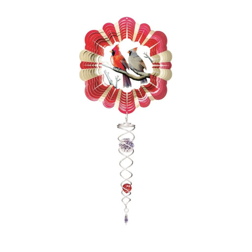 "Spinfinity : Cardinals - Mini Set -Mini wind Spinner- Spinfinity Designs Spinfinity wind spinners \nSpinners- Wind Spinners -Cardinals  - Outdoor Decor- Decor - Annie's Hallmark"