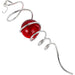 "Spinfinity : Spiral Tail-Silver/Red -"