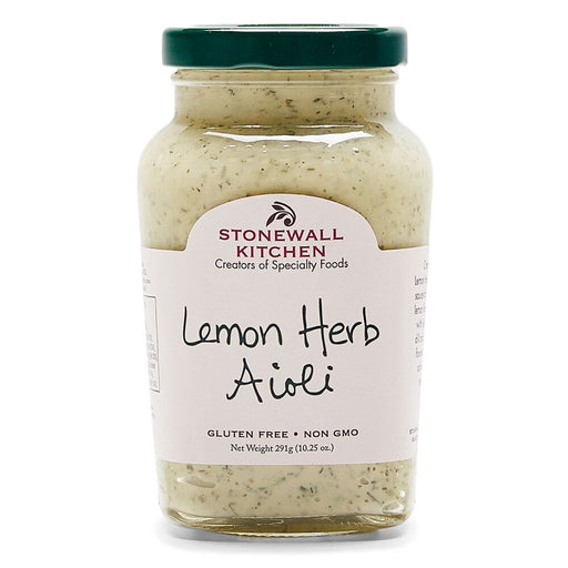 "Stonewall Kitchen : Lemon Herb Aioli -"