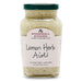 "Stonewall Kitchen : Lemon Herb Aioli -"