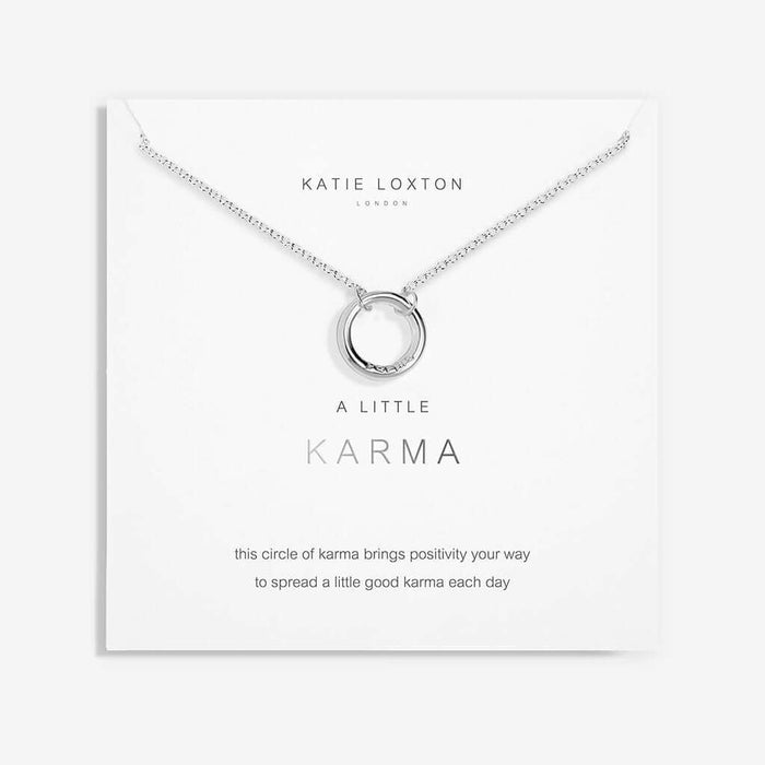 "Katie Loxton : A Little 'Karma' Necklace -"