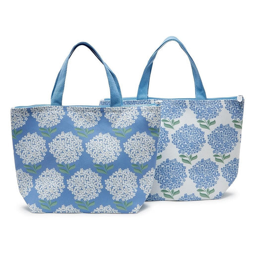 "Two's Company : Hydrangea Thermal Lunch Tote Bag -"