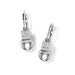 "Brighton : Meridian Petite Leverback Earrings in Silver -"