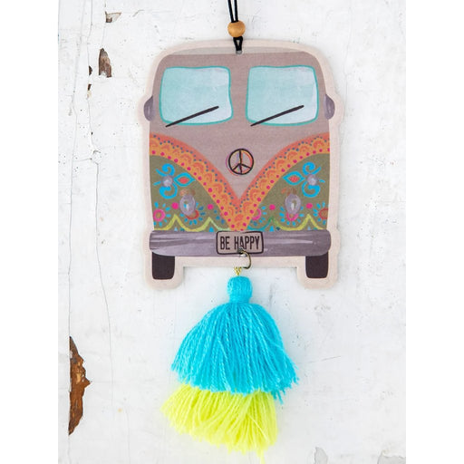 "Natural Life : Car Air Freshener - Van - Be Happy -"
