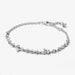 "PANDORA : Sparkling Herbarium Cluster Chain Bracelet -"