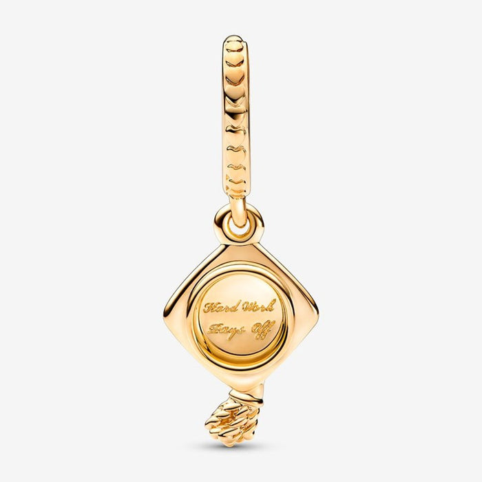 "PANDORA : Graduation Cap Dangle Charm -"