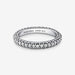 "PANDORA : Pandora Timeless Pavé Single-row Ring in Sterling Silver -"