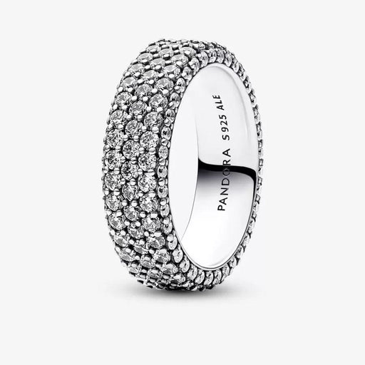 "PANDORA : Pandora Timeless Pavé Triple-row Ring -"